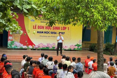 LỄ ĐÓN HỌC SINH LỚP 1 NĂM HỌC 2026 – 2027