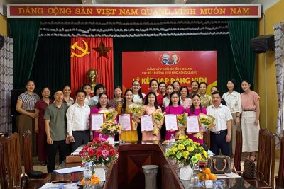 CHI BỘ TRƯỜNG TIỂU HỌC HỒNG QUANG TỔ CHỨC LỄ KẾT NẠP ĐẢNG VIÊN MỚI NĂM 2026